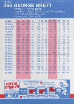 George Brett  baseball card collectible - Main Image 2