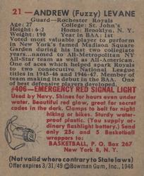 Fuzzy Levane  basketball card collectible - Main Image 2