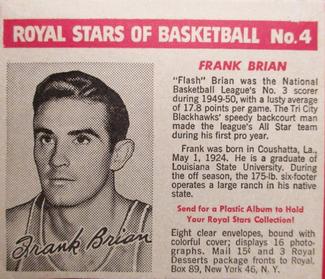 Frank Brian  basketball card collectible - Main Image 1