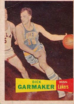 Dick Garmaker  basketball card collectible - Main Image 1