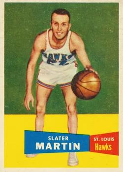 Slater Martin  basketball card collectible - Main Image 1