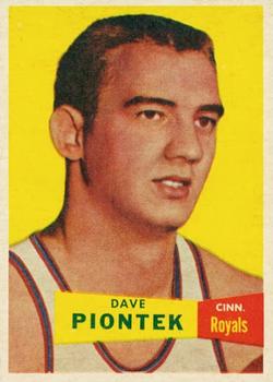 Dave Piontek  basketball card collectible - Main Image 1