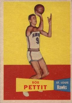 Bob Pettit  basketball card collectible - Main Image 1