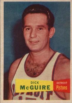 Dick McGuire  basketball card collectible - Main Image 1