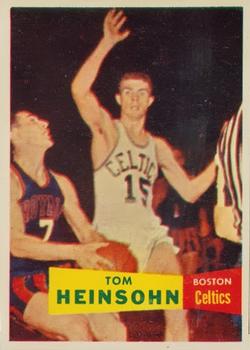 Tom Heinsohn  basketball card collectible - Main Image 1