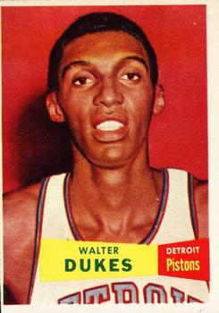 Walter Dukes  basketball card collectible - Main Image 1