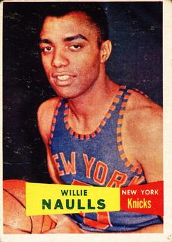 Willie Naulls  basketball card collectible - Main Image 1