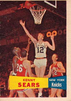 Kenny Sears  basketball card collectible - Main Image 1