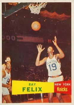 Ray Felix  basketball card collectible - Main Image 1