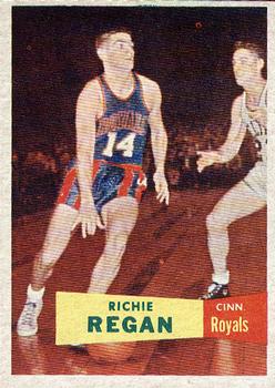 Richie Regan  basketball card collectible - Main Image 1