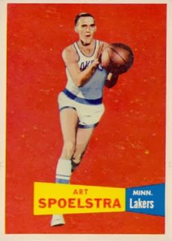 Art Spoelstra  basketball card collectible - Main Image 1