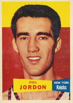 Phil Jordon basketball card collectible - Main Image 1