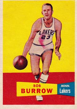 Bob Burrow  basketball card collectible - Main Image 1