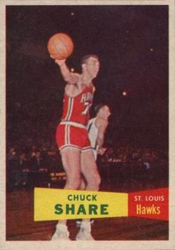 Chuck Share  basketball card collectible - Main Image 1