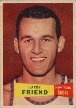 Larry Friend  basketball card collectible - Main Image 1