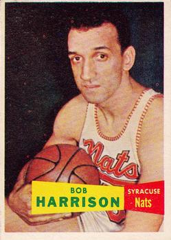 Bob Harrison  basketball card collectible - Main Image 1