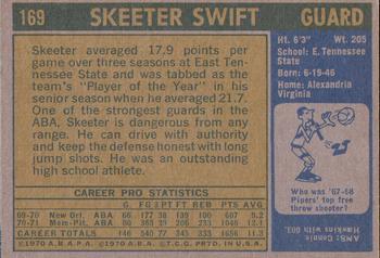 Skeeter Swift  basketball card collectible - Main Image 2