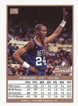 Derrick Gervin  basketball card collectible - Main Image 2