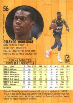 Orlando Woolridge  basketball card collectible - Main Image 2