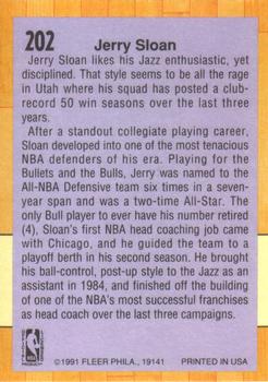 Jerry Sloan  basketball card collectible - Main Image 2