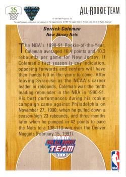 Derrick Coleman basketball card collectible - Main Image 2