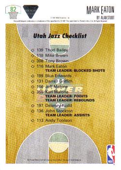 Mark Eaton basketball card collectible - Main Image 2