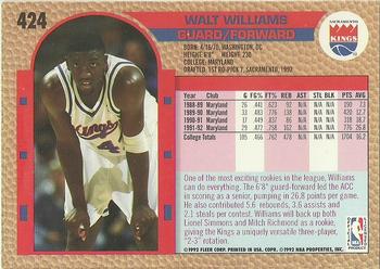 Walt Williams  basketball card collectible - Main Image 2