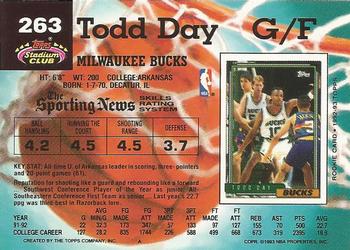 Todd Day  basketball card collectible - Main Image 2