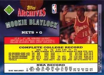 Mookie Blaylock basketball card collectible - Main Image 2