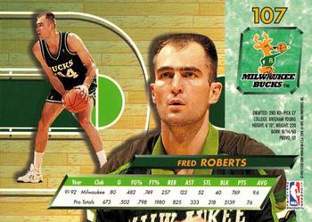 Fred Roberts  basketball card collectible - Main Image 2