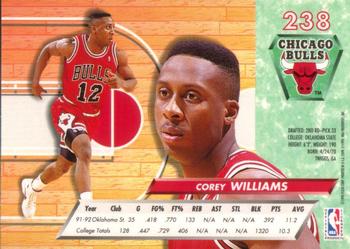 Corey Williams  basketball card collectible - Main Image 2