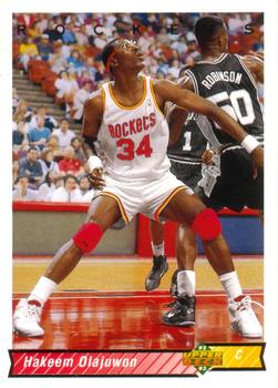 Hakeem Olajuwon basketball card collectible - Main Image 1