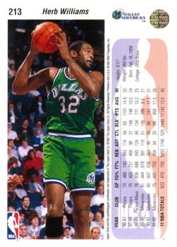 Herb Williams basketball card collectible - Main Image 2