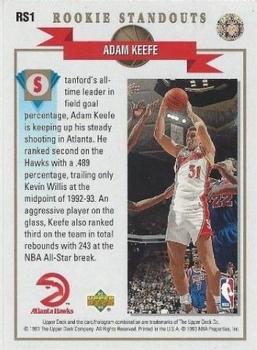 Adam Keefe  basketball card collectible - Main Image 2