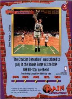 Dino Radja  basketball card collectible - Main Image 2