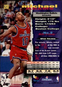 Michael Adams basketball card collectible - Main Image 2