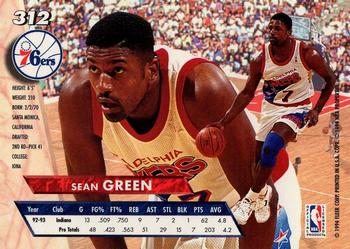 Sean Green  basketball card collectible - Main Image 2
