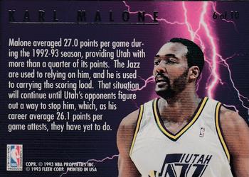 Karl Malone  basketball card collectible - Main Image 2
