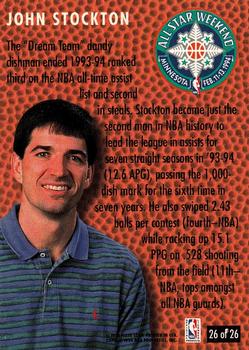 John Stockton  basketball card collectible - Main Image 2