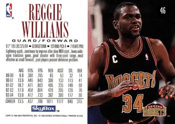 Reggie Williams  basketball card collectible - Main Image 2