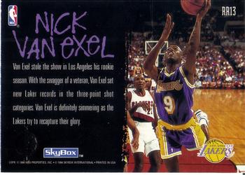 Nick Van Exel  basketball card collectible - Main Image 2