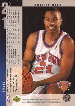 Charlie Ward  basketball card collectible - Main Image 2