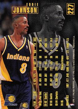 Eddie Johnson  basketball card collectible - Main Image 2