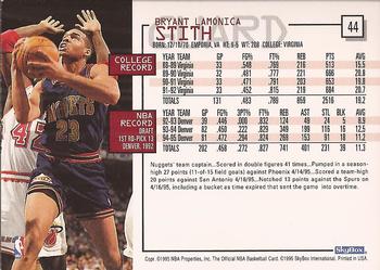 Bryant Stith  basketball card collectible - Main Image 2