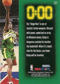 Shawn Kemp  basketball card collectible - Main Image 2