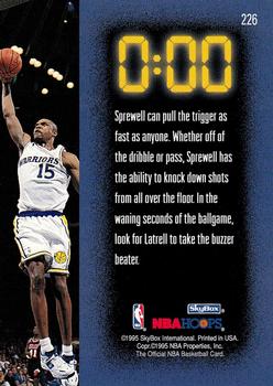 Latrell Sprewell  basketball card collectible - Main Image 2