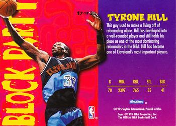 Tyrone Hill  basketball card collectible - Main Image 2