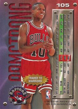 B.J. Armstrong  basketball card collectible - Main Image 2