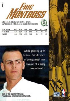 Eric Montross  basketball card collectible - Main Image 2