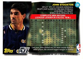 John Stockton  basketball card collectible - Main Image 2